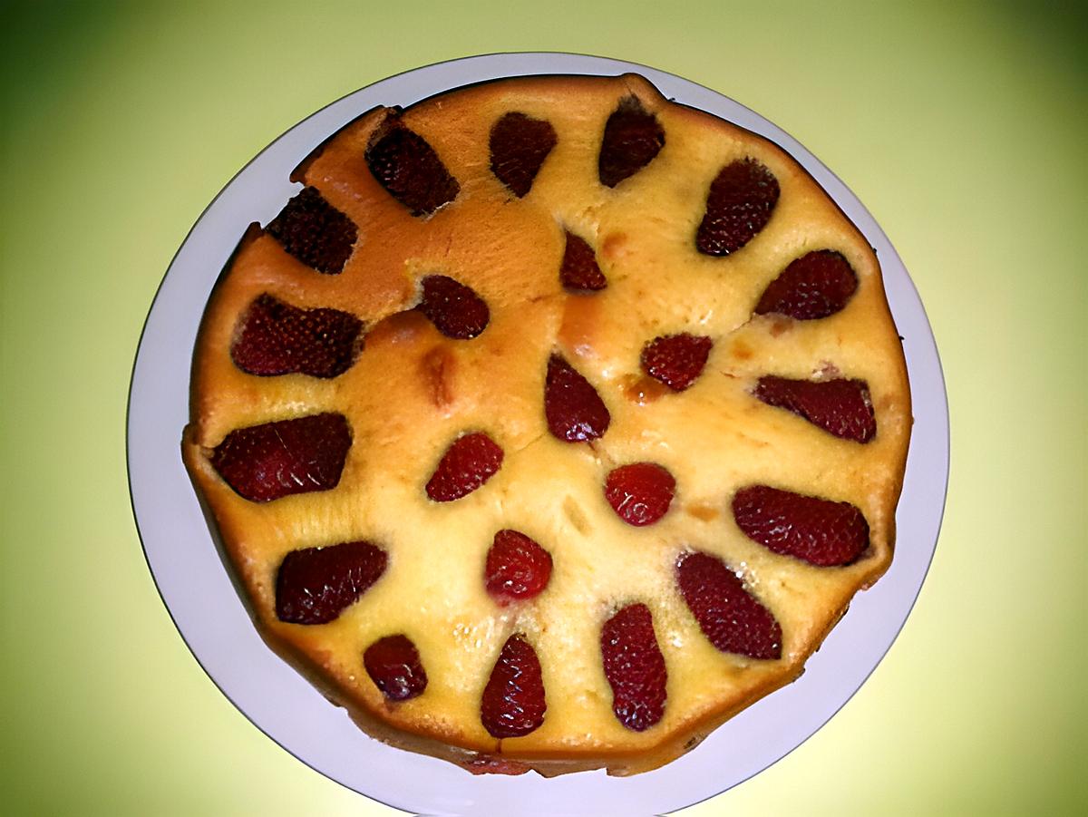 recette clafoutis aux fraises