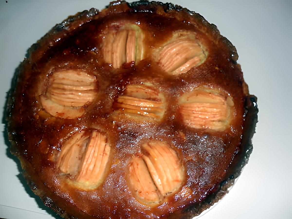 recette flan pomme amande