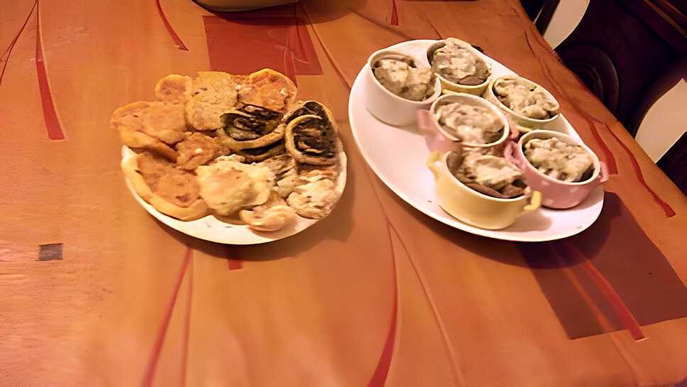 recette plateau aperitif avec galettes de blé noir aux fruits de mer