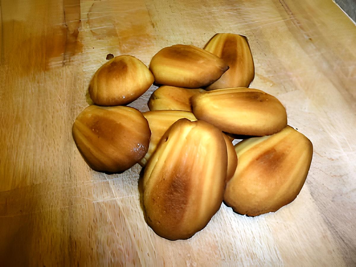 recette madeleines au citron