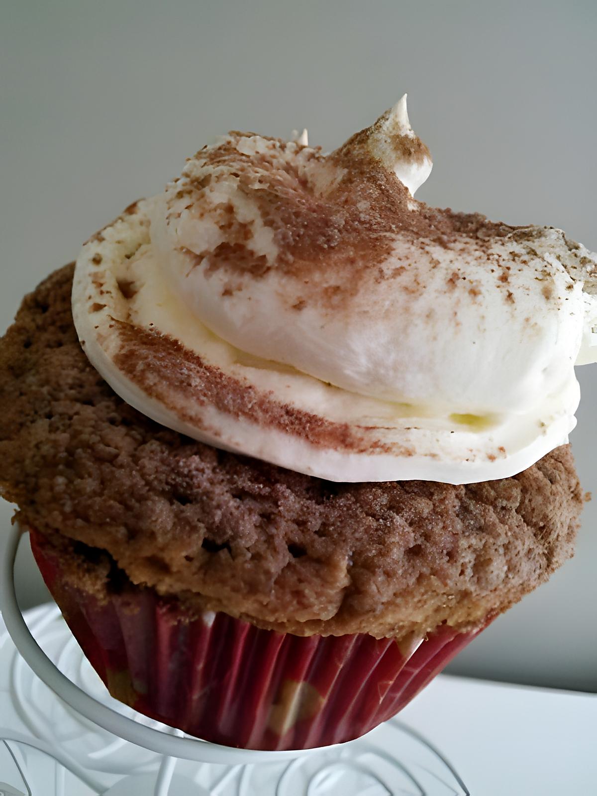 recette Cupcakes au nutella façon tiramisu