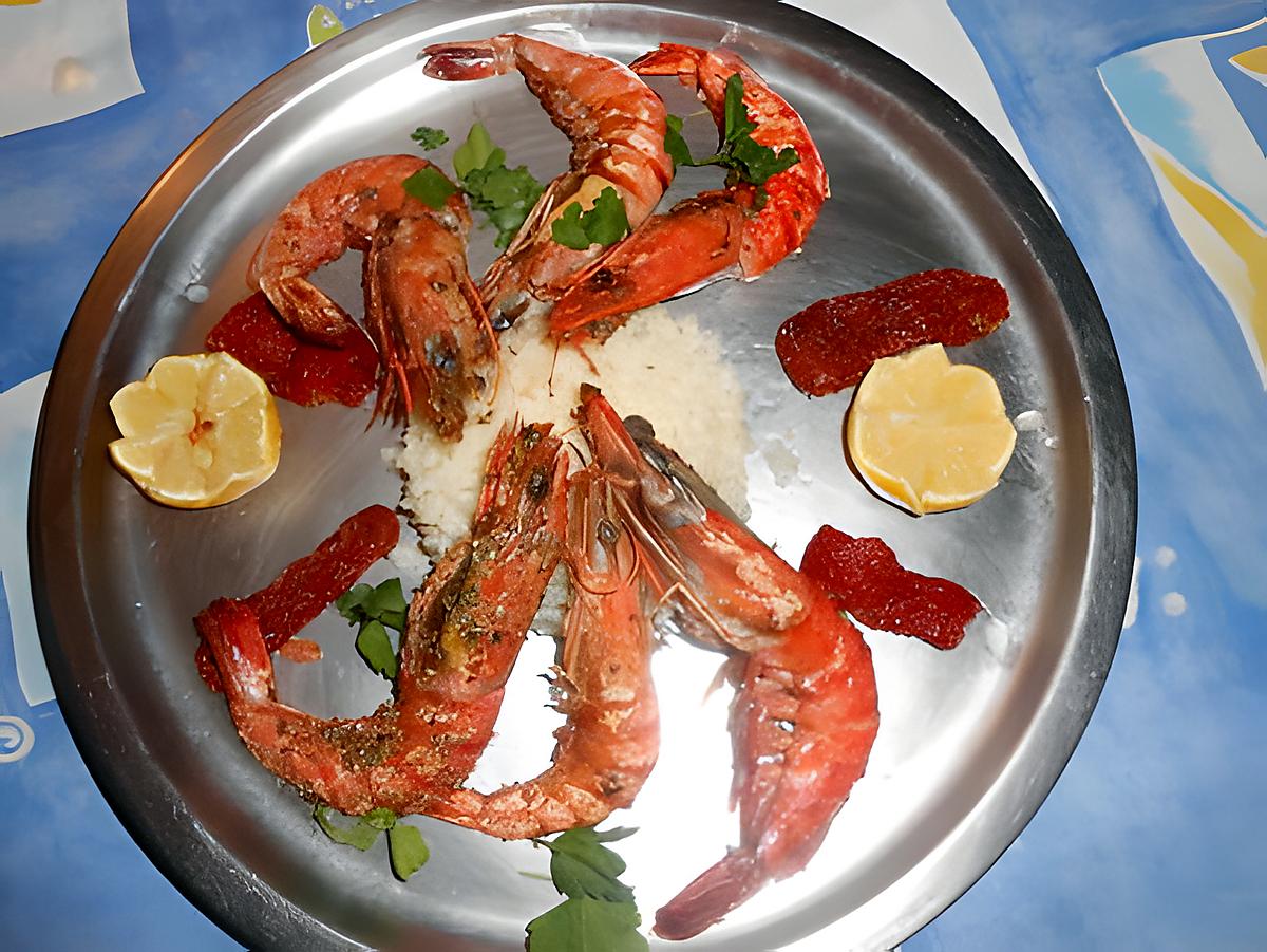 recette Rizotto aux gambas