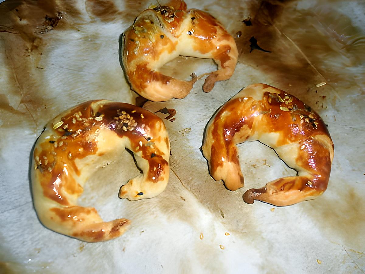 recette croissant au ton