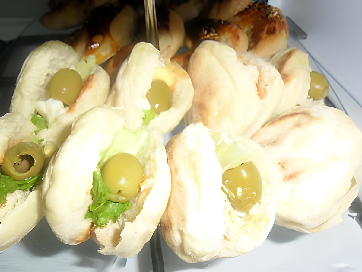 recette mini sandwich au poulet