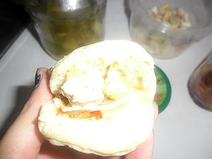 recette mini sandwich au poulet