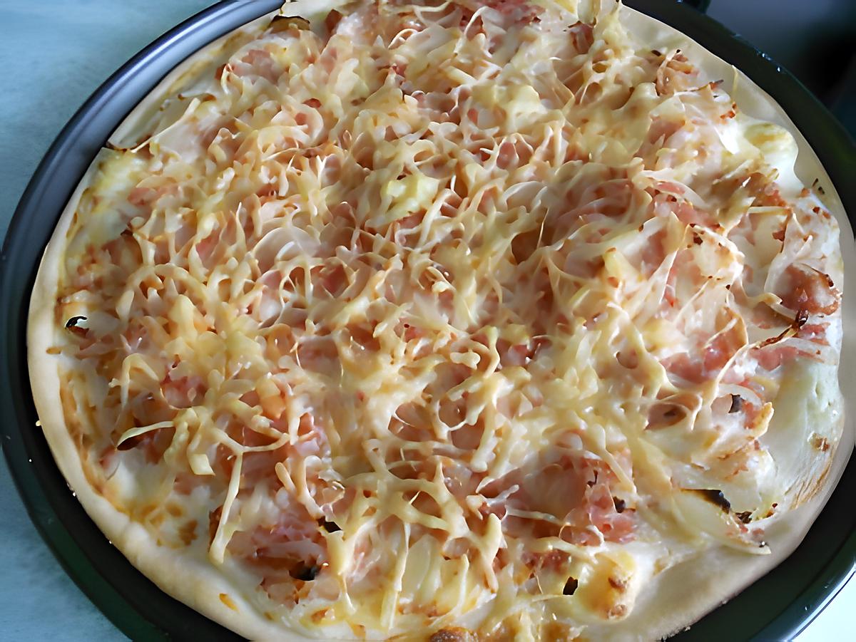 recette Tarte flambée revisitée