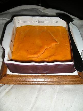 recette Flan de carottes façon mousse