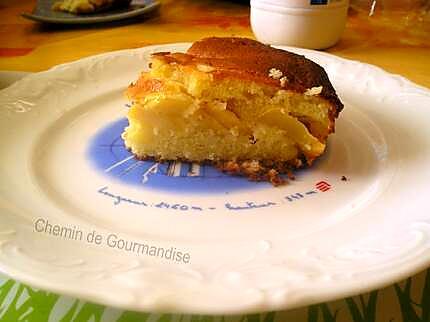 recette Gâteau moelleux aux pommes & épices