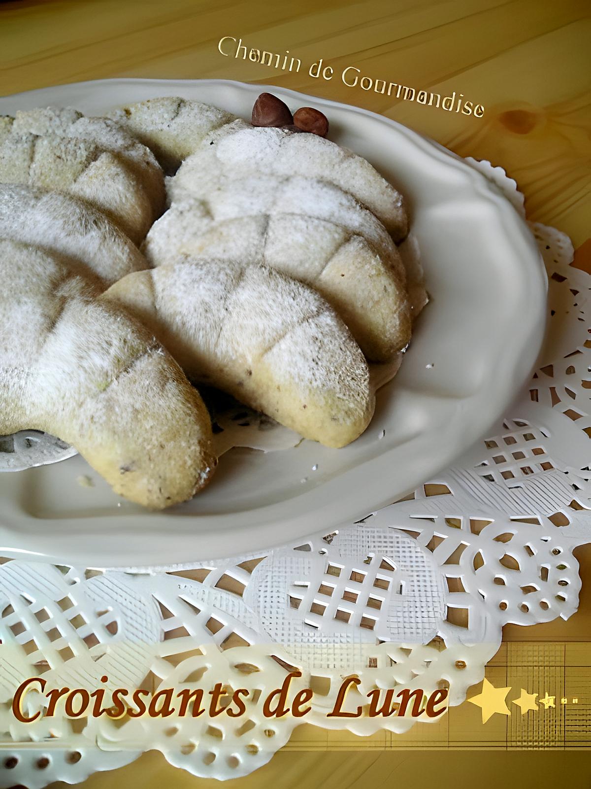 recette Croissants de lune