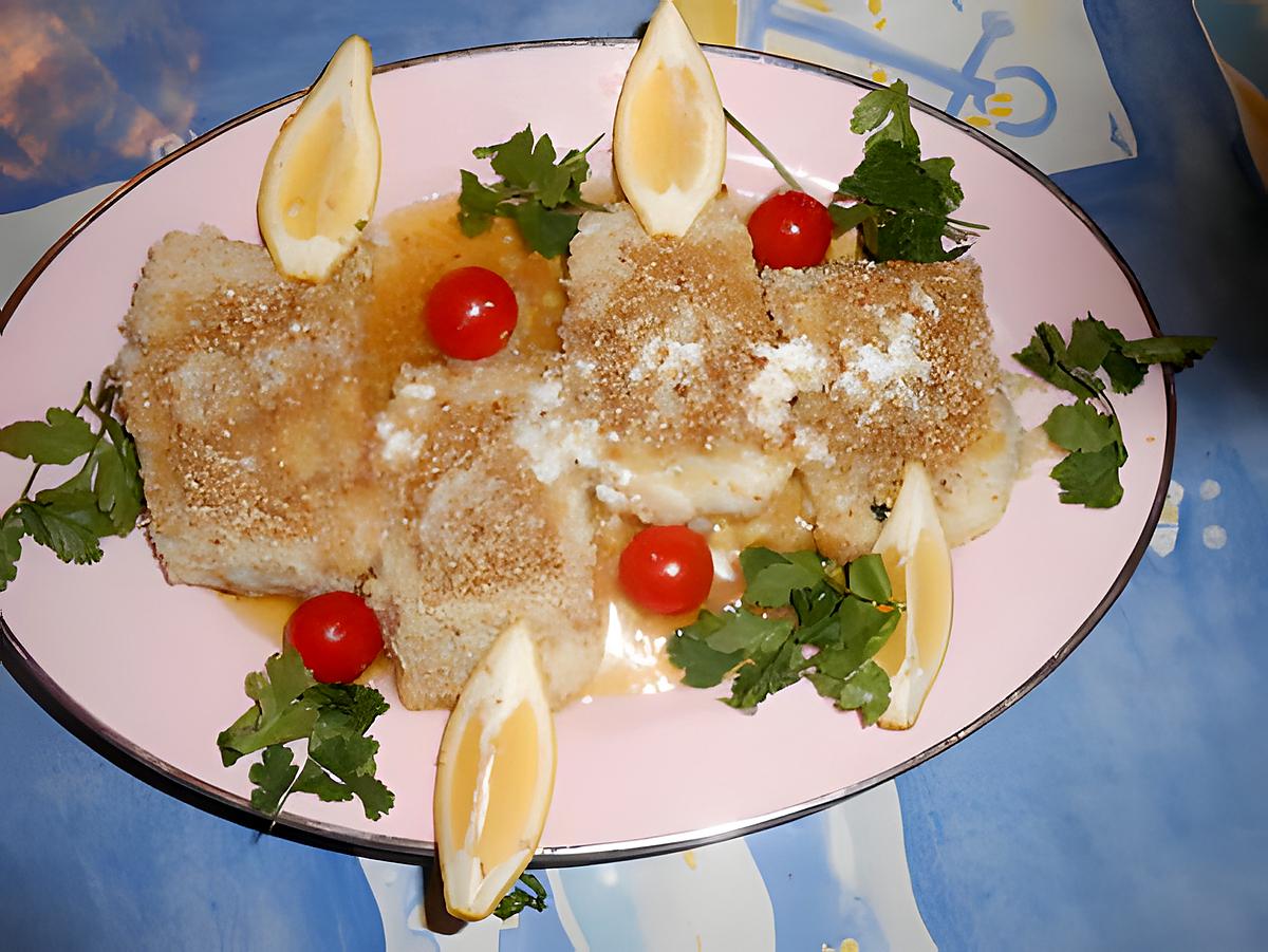 recette Pavé de cabillaud pané aux graines de sésame