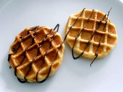 recette gaufrettes au nutella