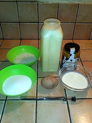 recette Riz au lait à la vanille et confiture de lait