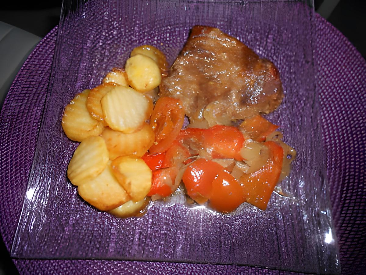 recette tajine de boeuf au poivrons et champignons