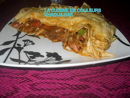 recette Lasagnes aux saucisses