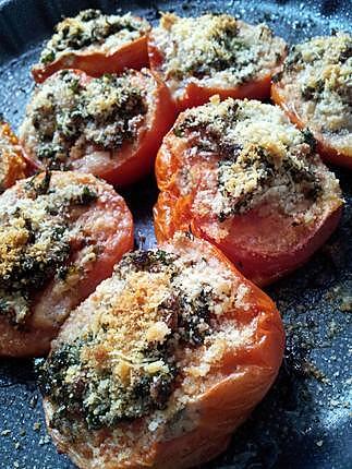 recette Tomates à la provençale et au parmesan