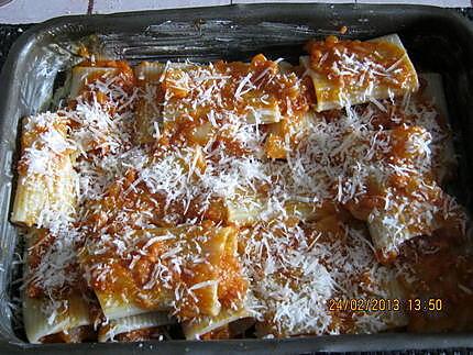 recette Paccheri ripieni ( Paccheri farci )