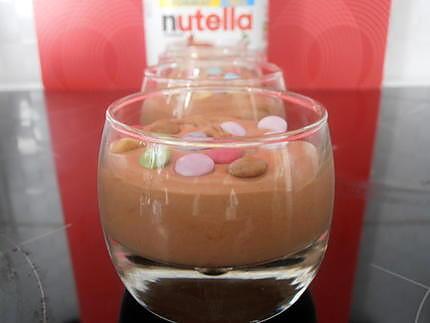 recette mousse Nutella/mascarpone