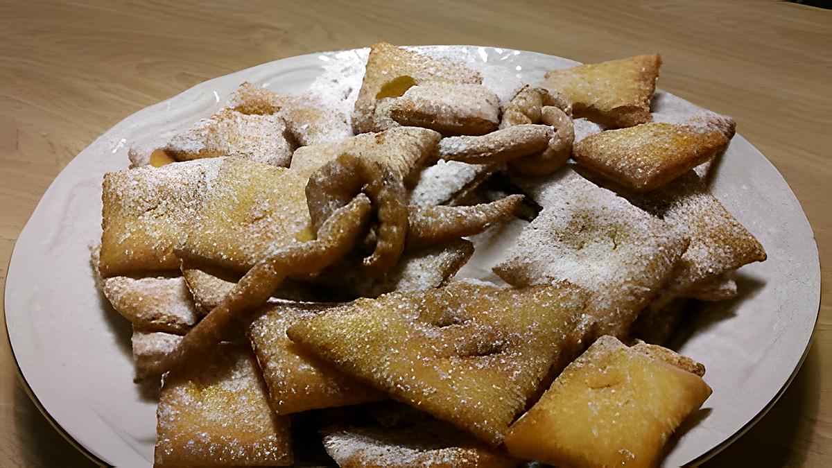 recette Beignets de carnaval