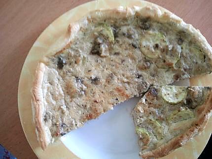 recette Tarte  thon / courgette