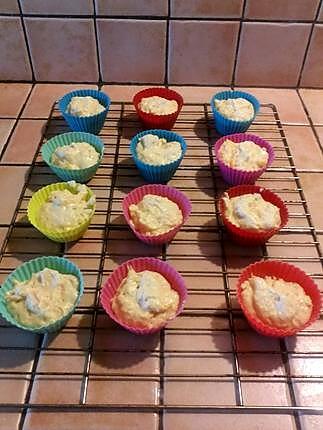 recette Muffins au petit-suisse et à la poire