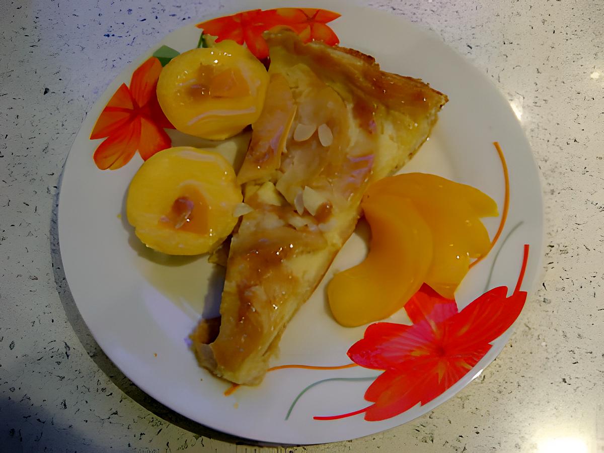 recette tarte aux pommes de mamie et petits flans aux abricots