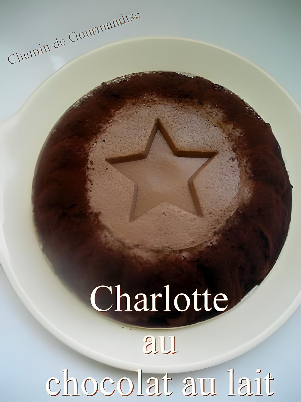 recette Charlotte au chocolat toute simple