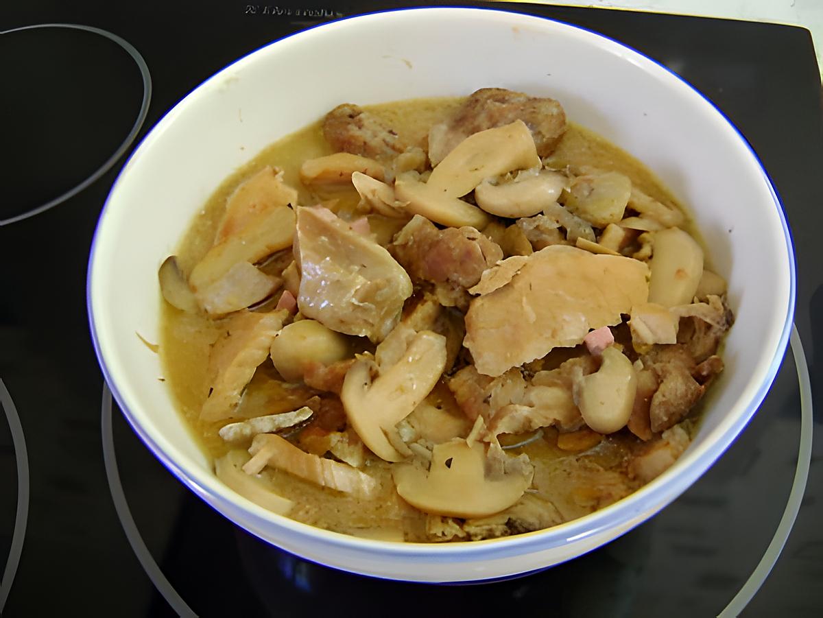 recette lapin ( ou poulet ) bonne femme