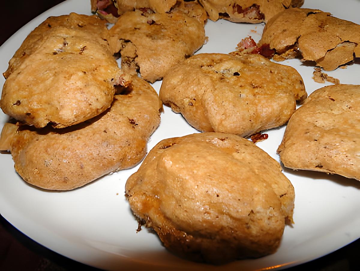 recette Meringues aux framboises et au sucre brun