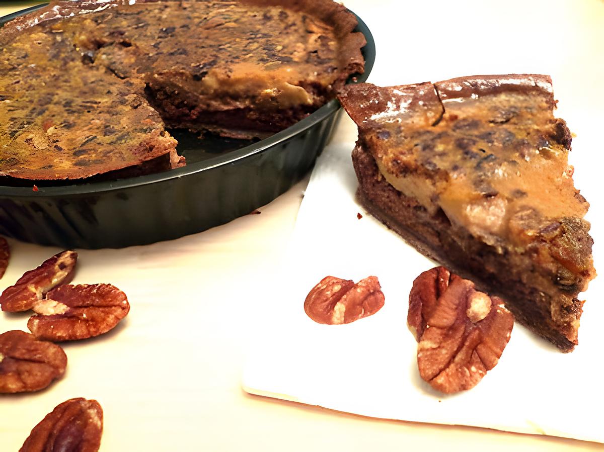 recette Pecan pie - Tarte aux noix de pécan