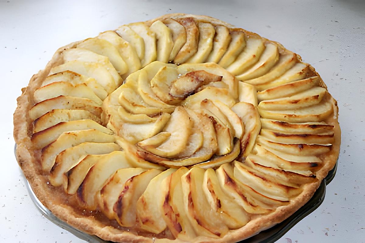 recette Tarte aux pommes à l'ancienne
