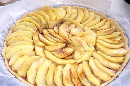 recette Tarte aux pommes à l'ancienne