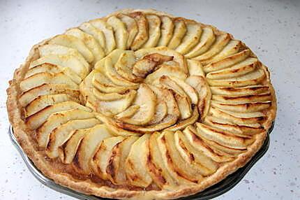 recette Tarte aux pommes à l'ancienne