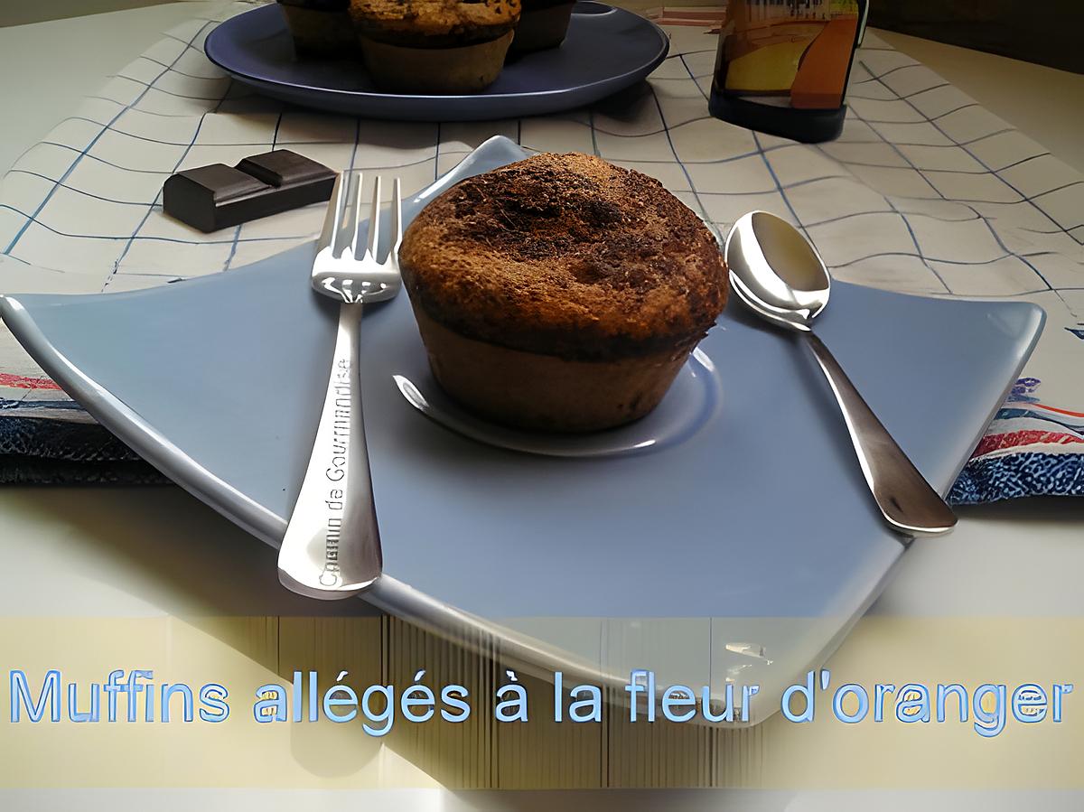 recette Petits gâteaux allégés à la fleur d'oranger