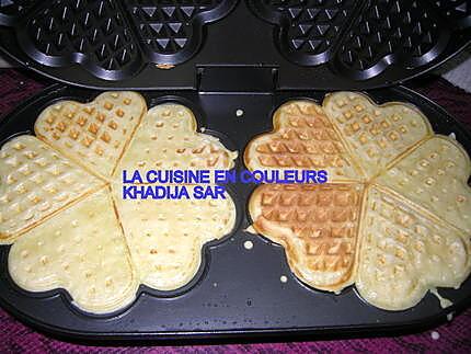 recette Gauffres de fête foraine