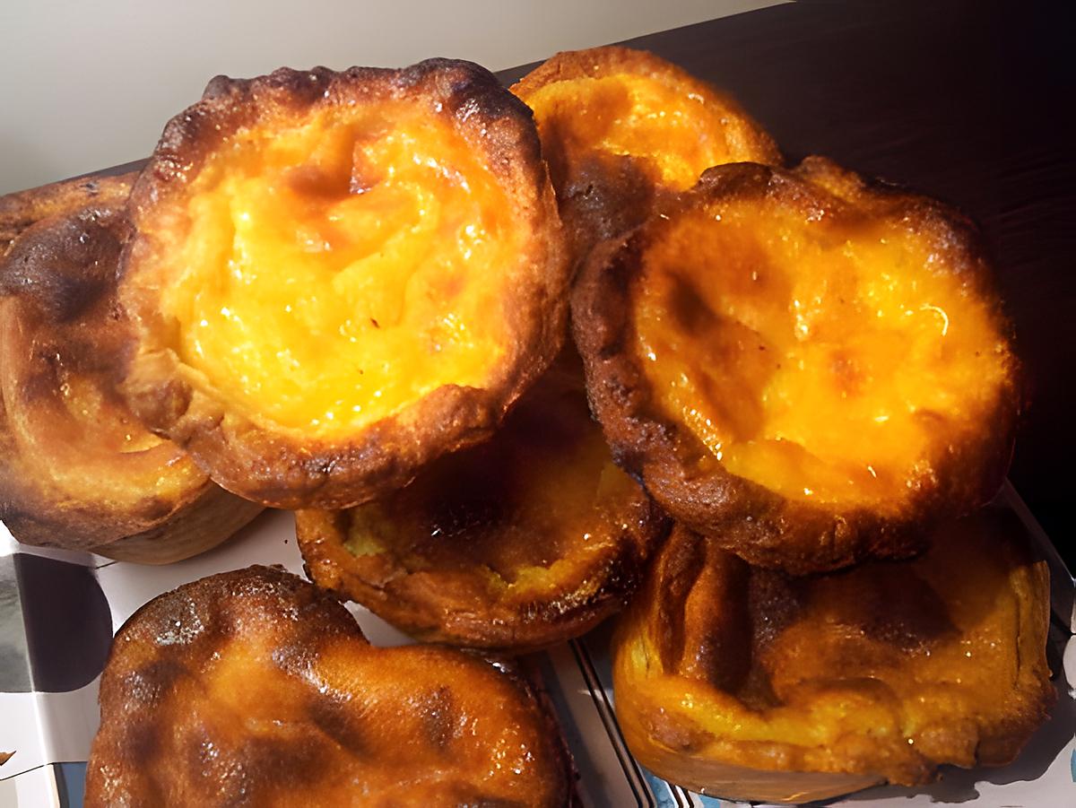 recette pasteis de nata (petit flan portugais)