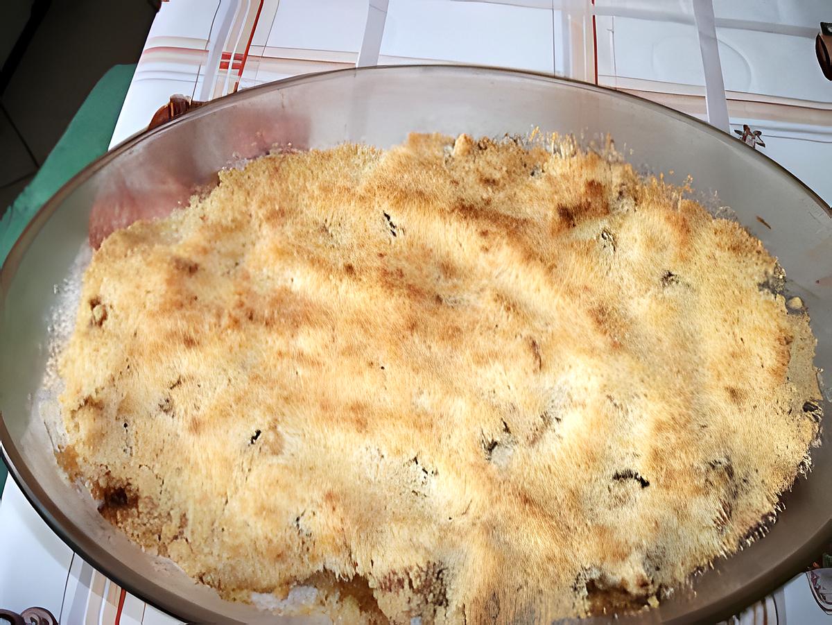 recette crumble aux pommes