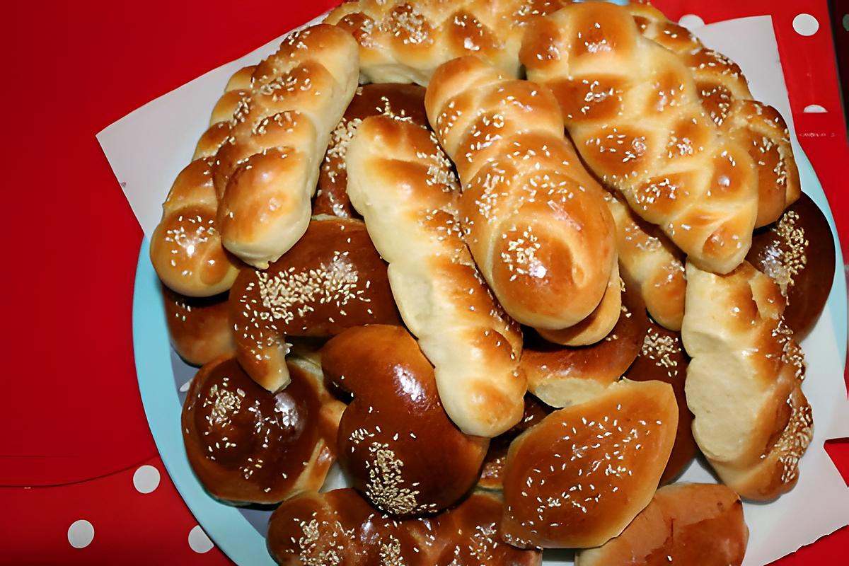 recette hallot pains de shabbat