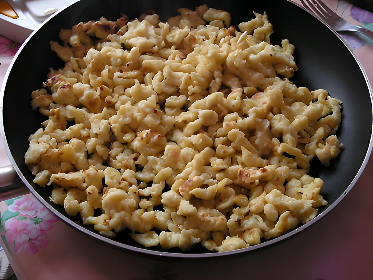 recette Spatzle ou Spätzle