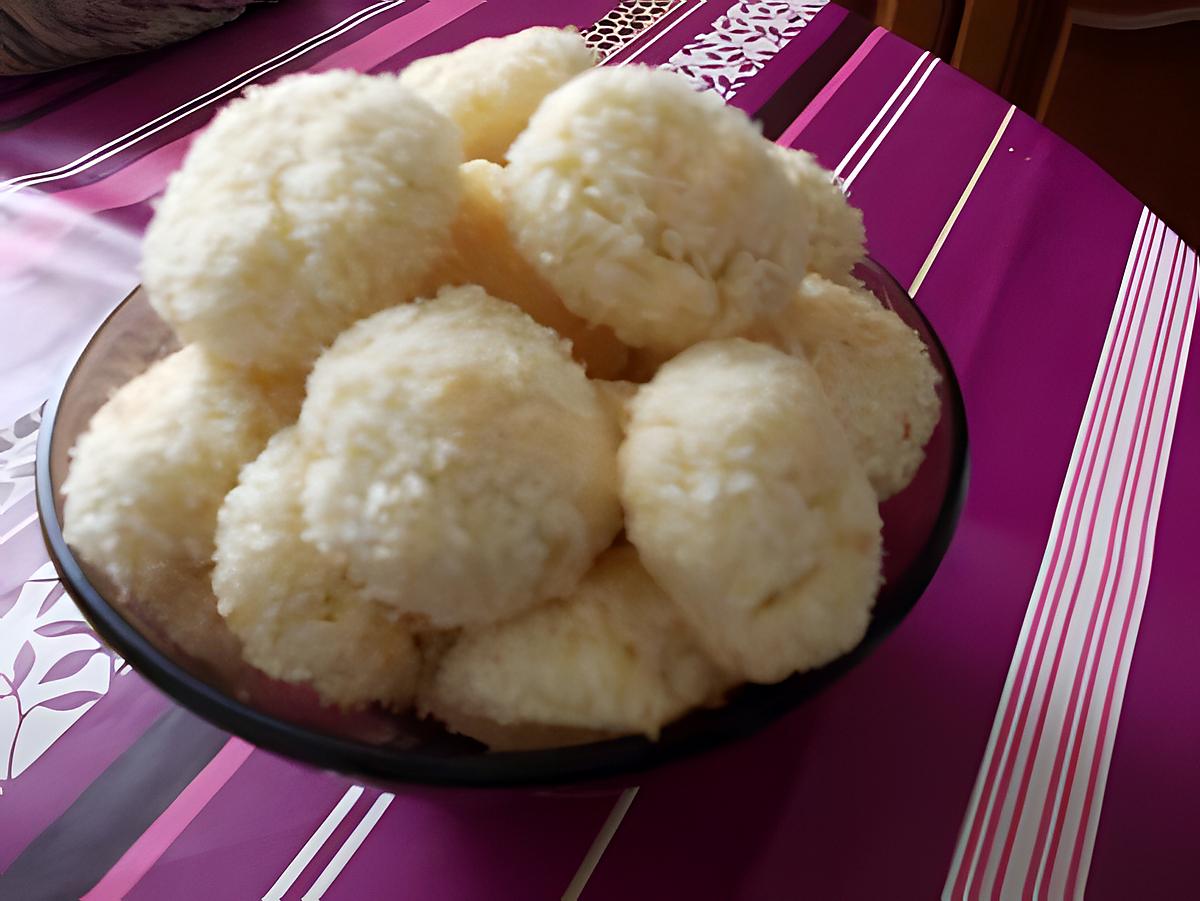 recette boule a la noix de coco