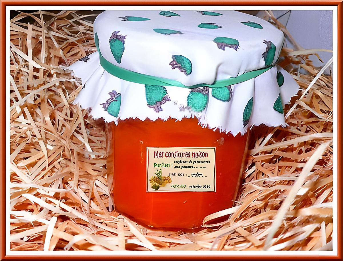 recette Confiture potimarron et pommes