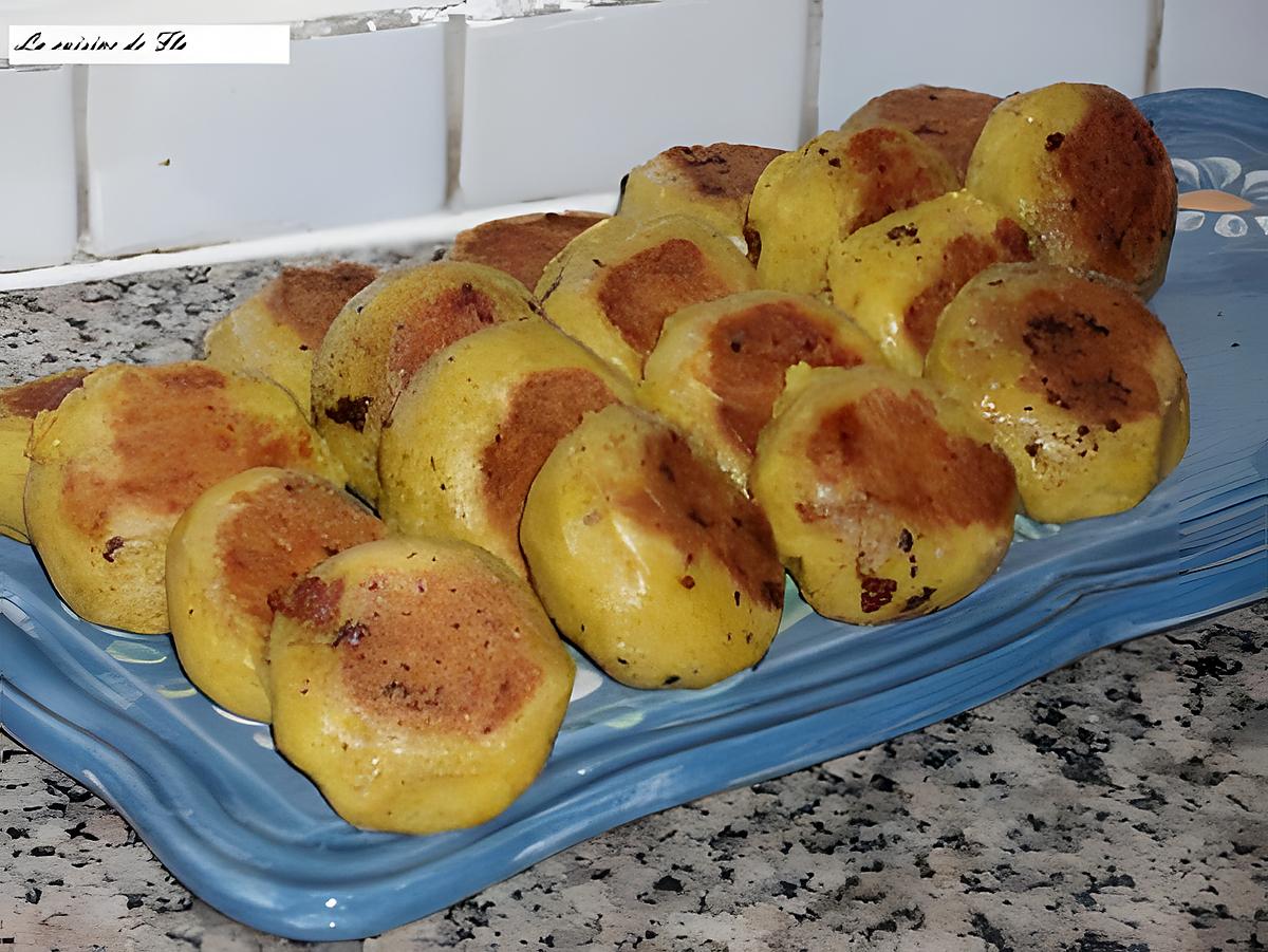 recette Palets de pommes de terre à l'orientale