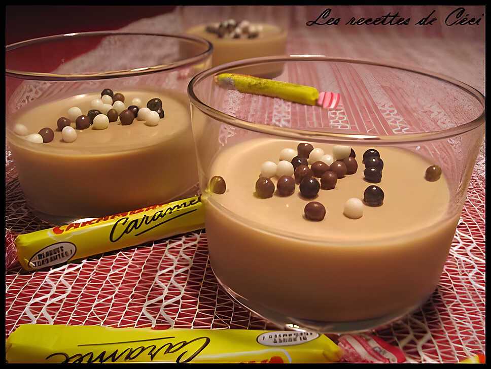 recette Petite crème au caramel