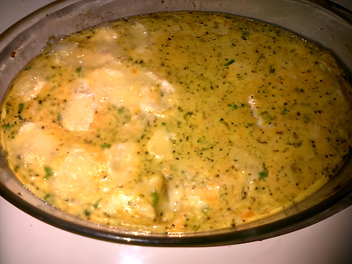 recette Flan a la puree de brocoli et patate douce