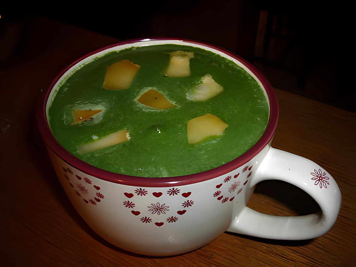 recette Soupe toute verte