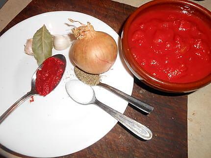 recette Sauce tomate