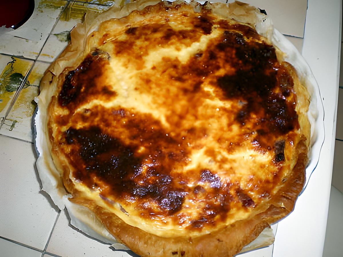 recette TARTE AU MAROILLES