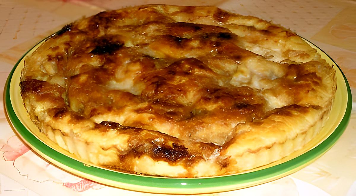 recette Tarte au sucre (vergeoise brune)