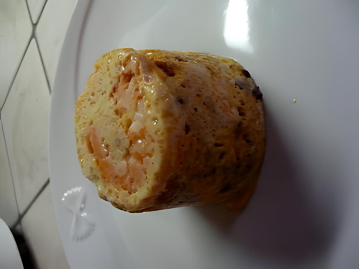 recette Mini-pains de saumon aux crevettes