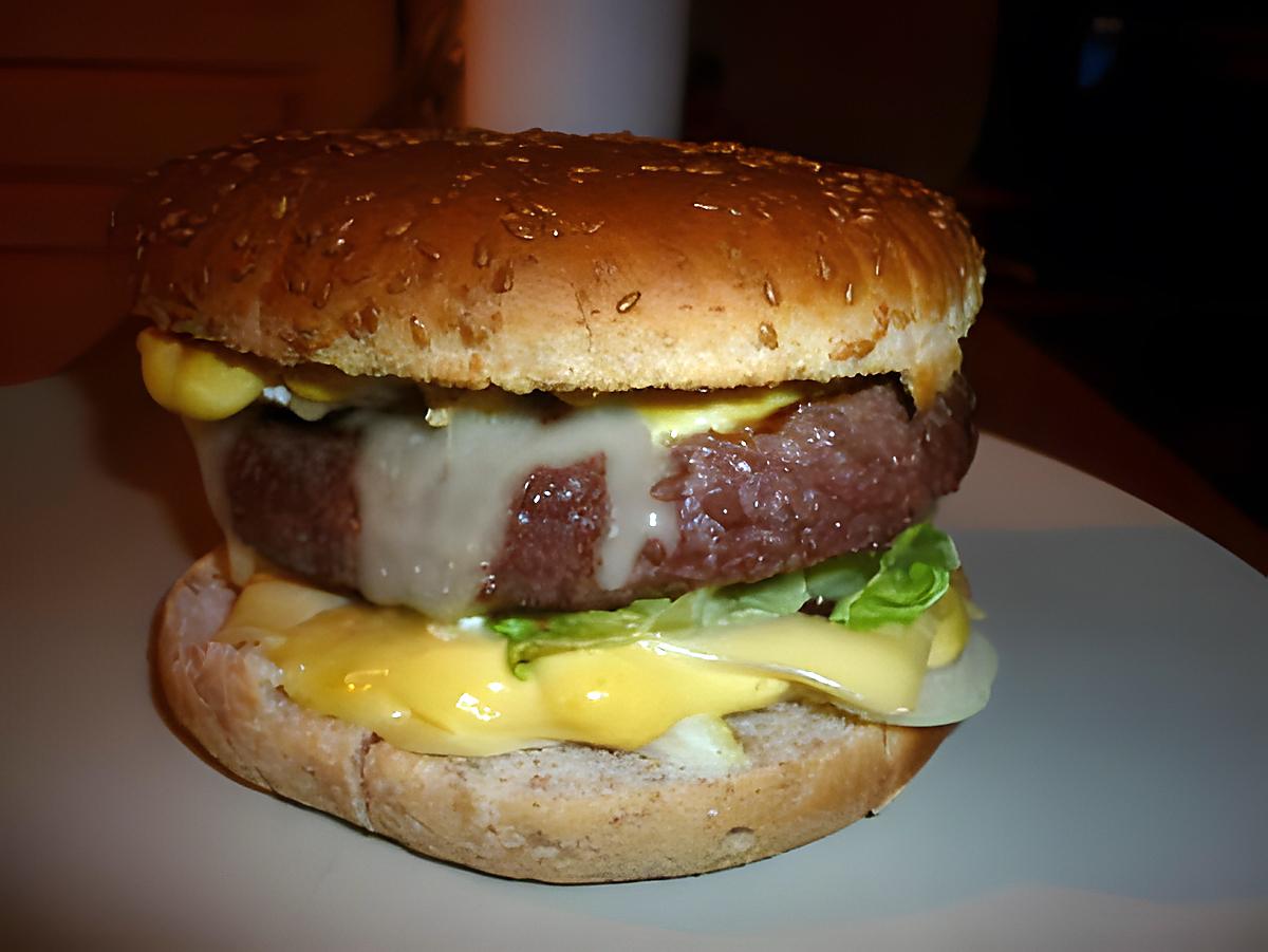 recette Burger fromager