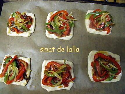 recette MINIS PIZZAS MSAMMENS